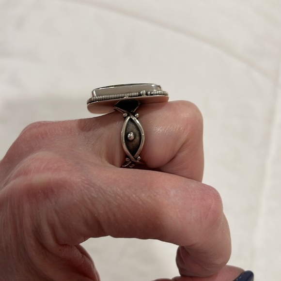“Echo of the Dreamer” Sterling Silver Ring - Sz. 7  *Price Firm* (Never Worn) - Picture 4 of 9